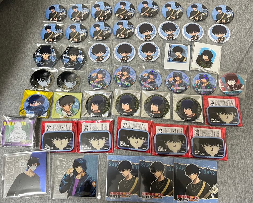 SAKAMOTO DAYSサカモトデイズ 缶バッジ 勢羽夏生 まとめて