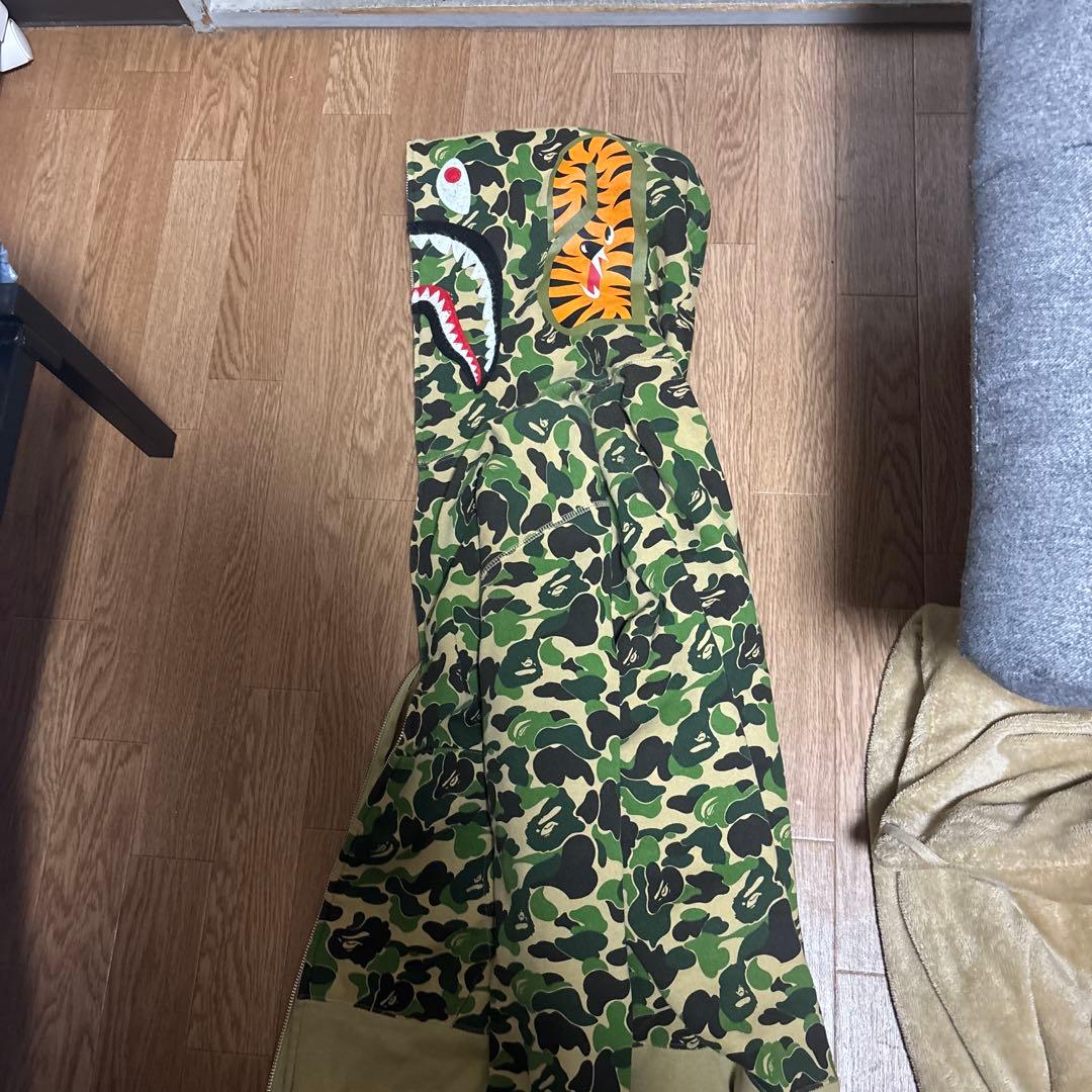 A Bathing Ape カモフラージュパーカー XL
