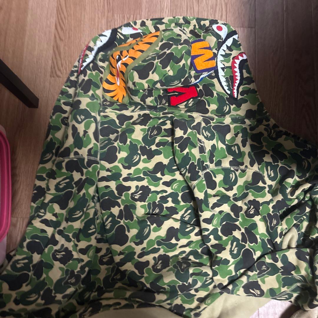 A Bathing Ape カモフラージュパーカー XL