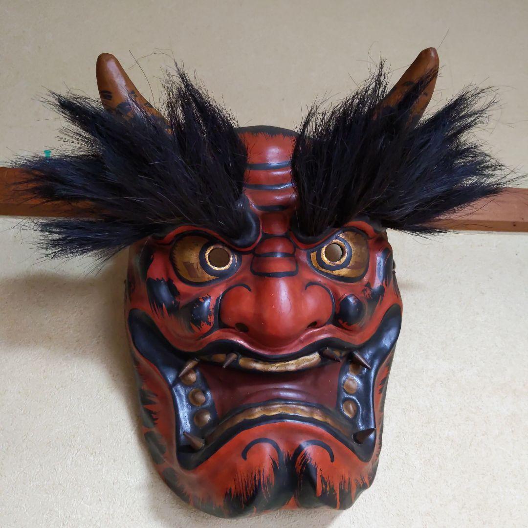 石見神楽19面、石州和紙、縁起物 (御飾面) ¥298,000 (送料込み)