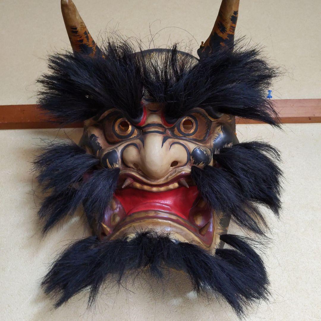 石見神楽19面、石州和紙、縁起物 (御飾面) ¥298,000 (送料込み)