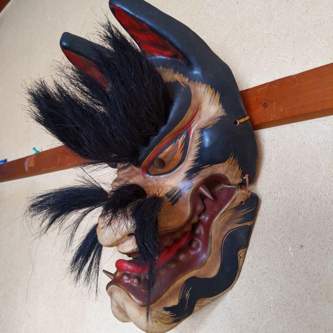 石見神楽19面、石州和紙、縁起物 (御飾面) ¥298,000 (送料込み)