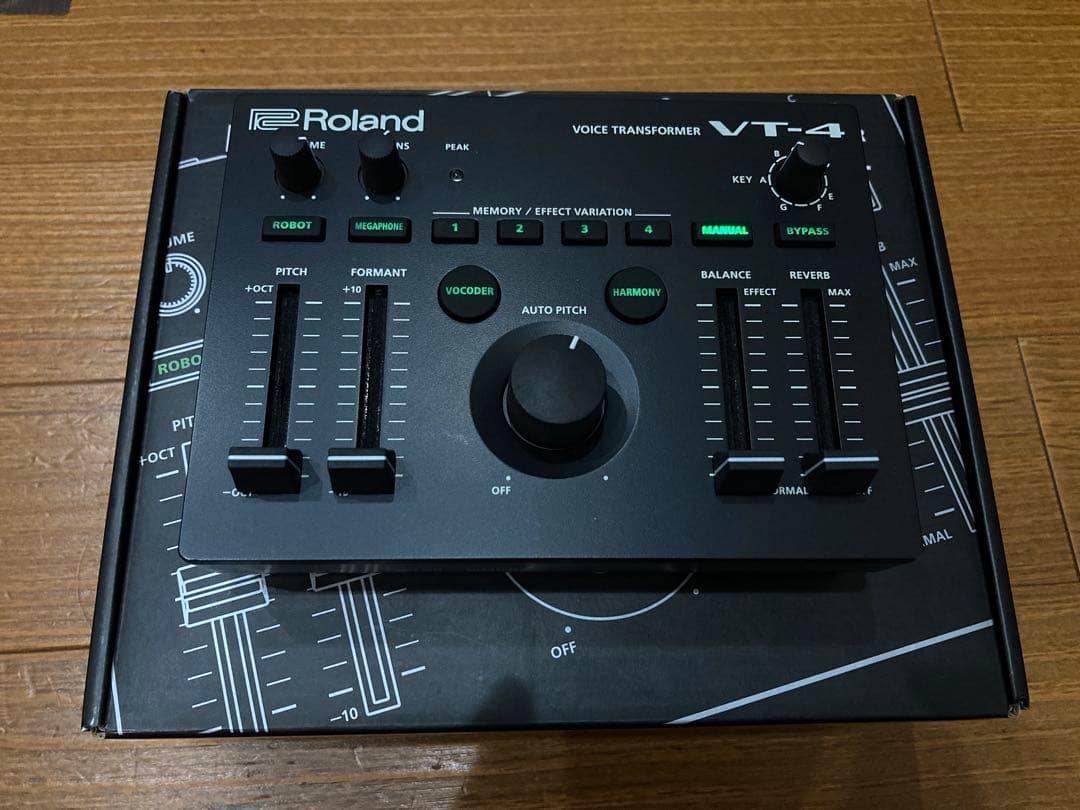 VT-4 Roland ボイストランスフォーマー