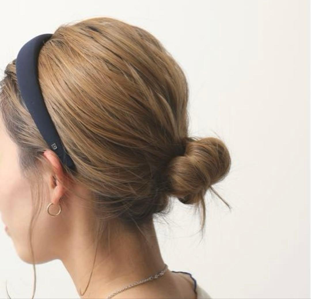 ALEXANDRE DE PARIS ブラック ヘアカチューシャ