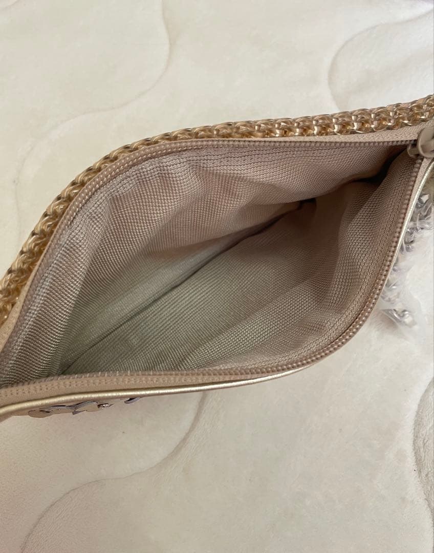 【新品未使用】　アンテプリマワイヤークラッチバッグ＊パック10枚おまけ付き