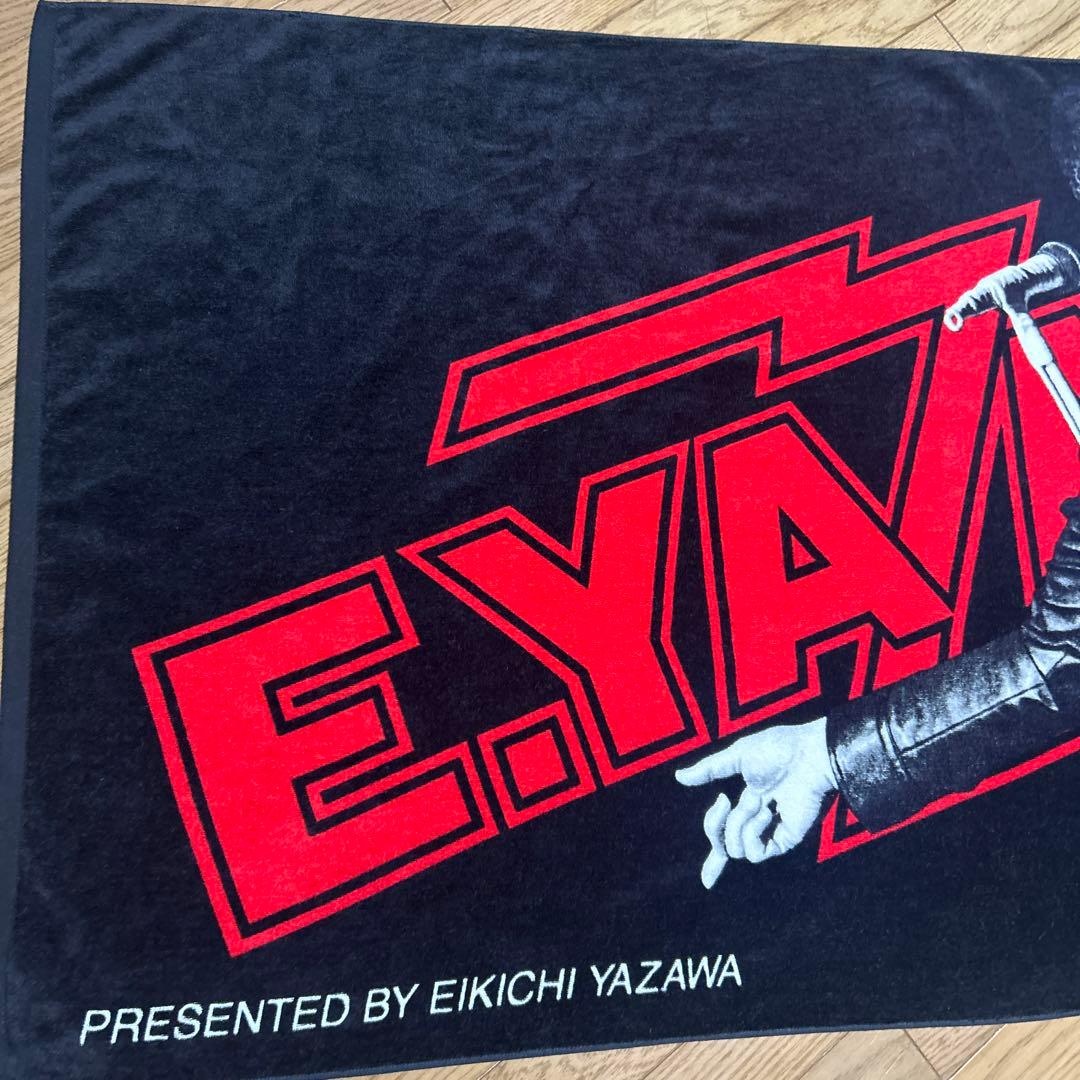 矢沢永吉　革ジャンシルエットスペシャルビーチタオル☆15日までの出品です！