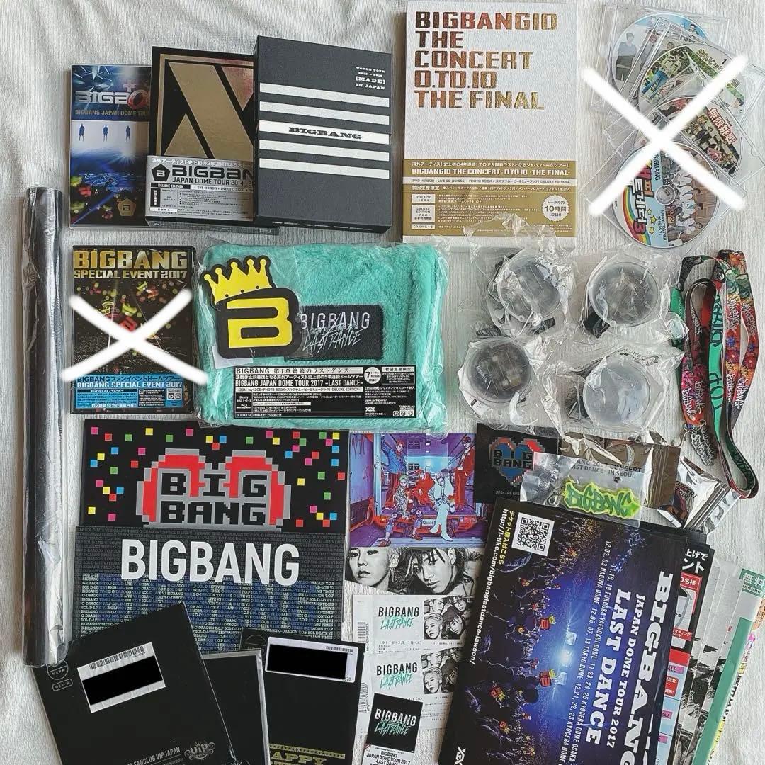 BIGBANG LIVE DVD Blu-ray グッズ 会報 チラシ ポスター