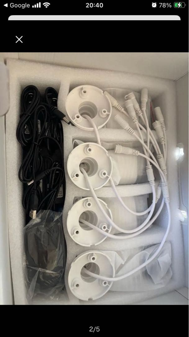 A-ZONE 防犯カメラセット AZ-SW3B4840-1