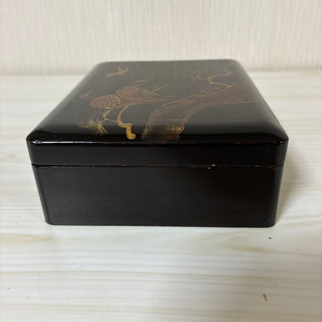 硯箱　骨董　アンティーク　時代物　漆器