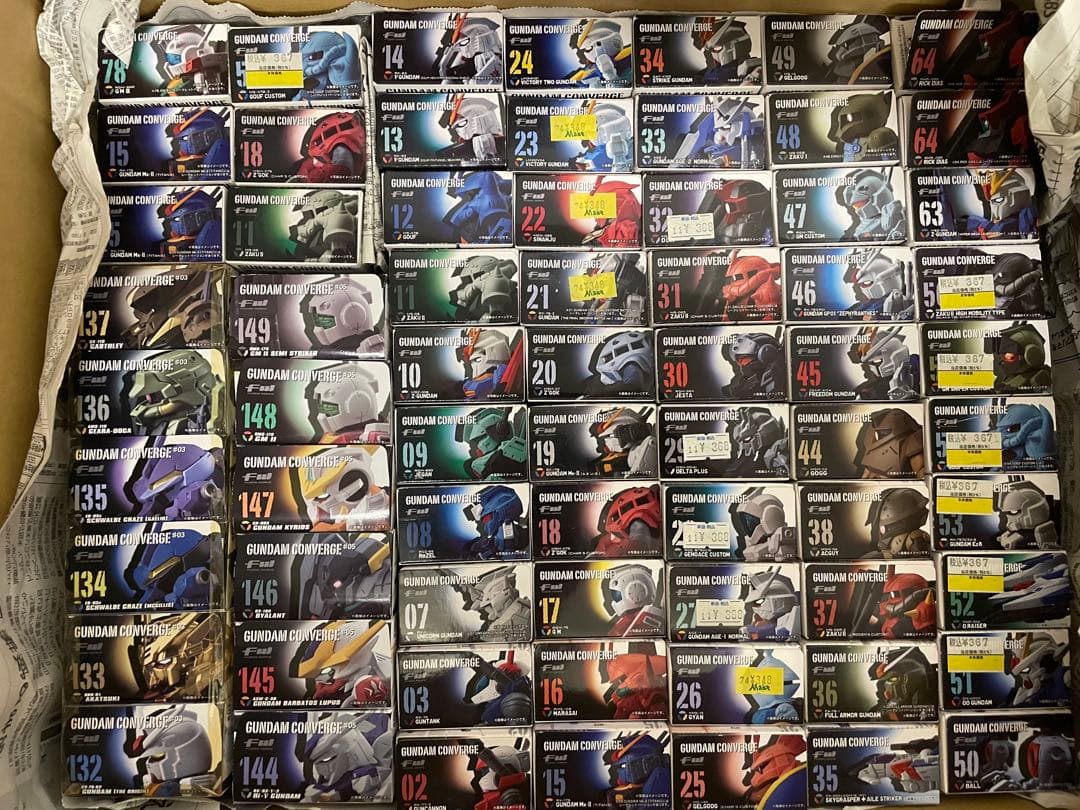 Gundam Converge 121体　ガンダムコンバージ