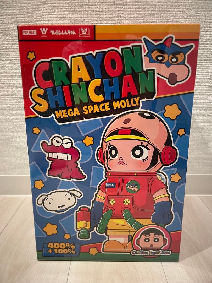 POPMART MEGA SPACE MOLLY 400%クレヨンしんちゃん