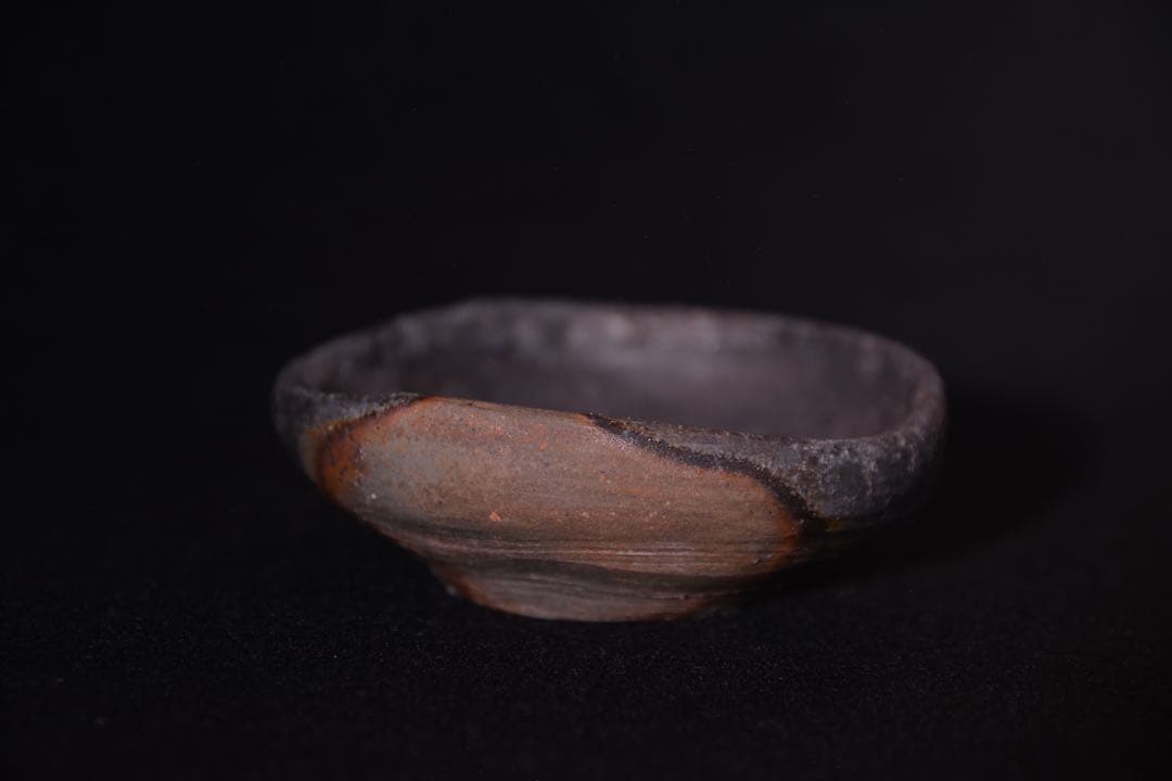 yyy19331934様●【中村和樹】秀作 備前 ぐい呑 平盃