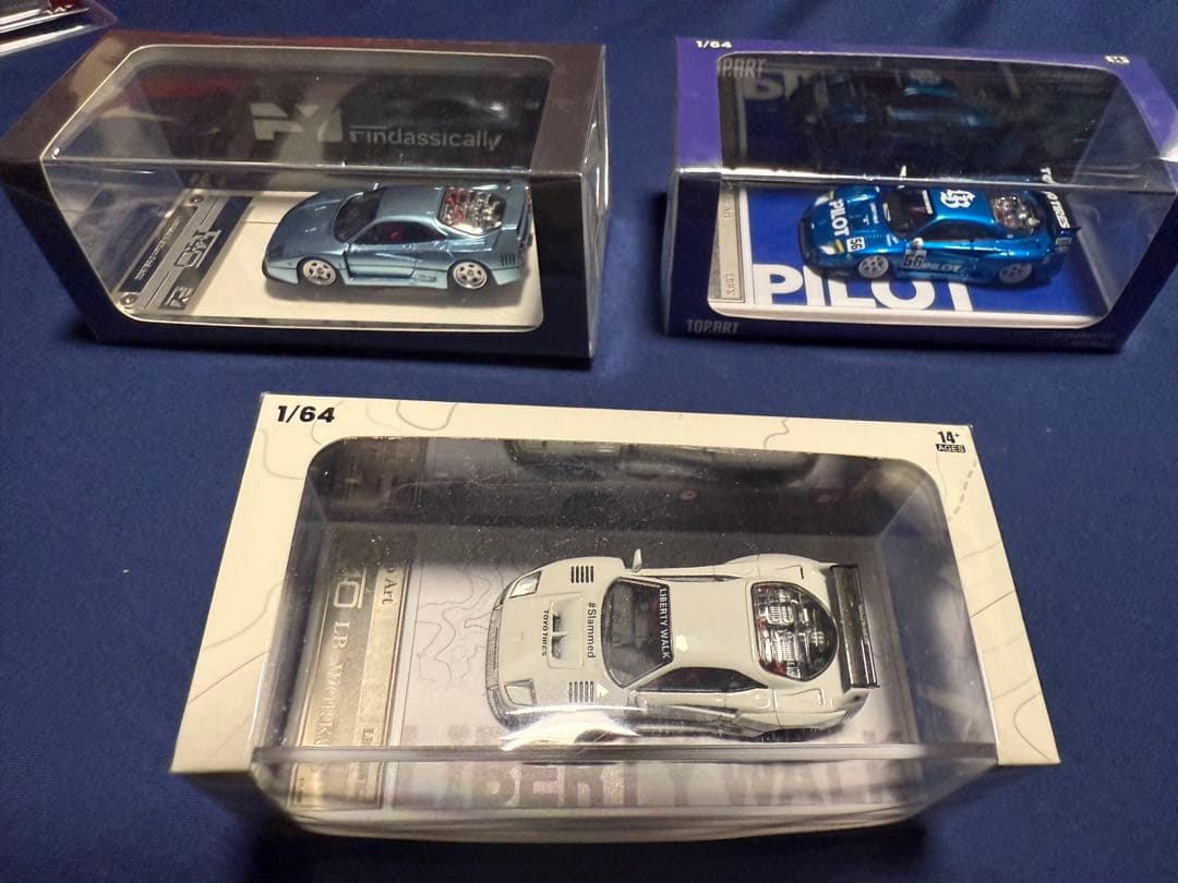 F40 1/64サイズ　3個セット Finclassically・TopArt