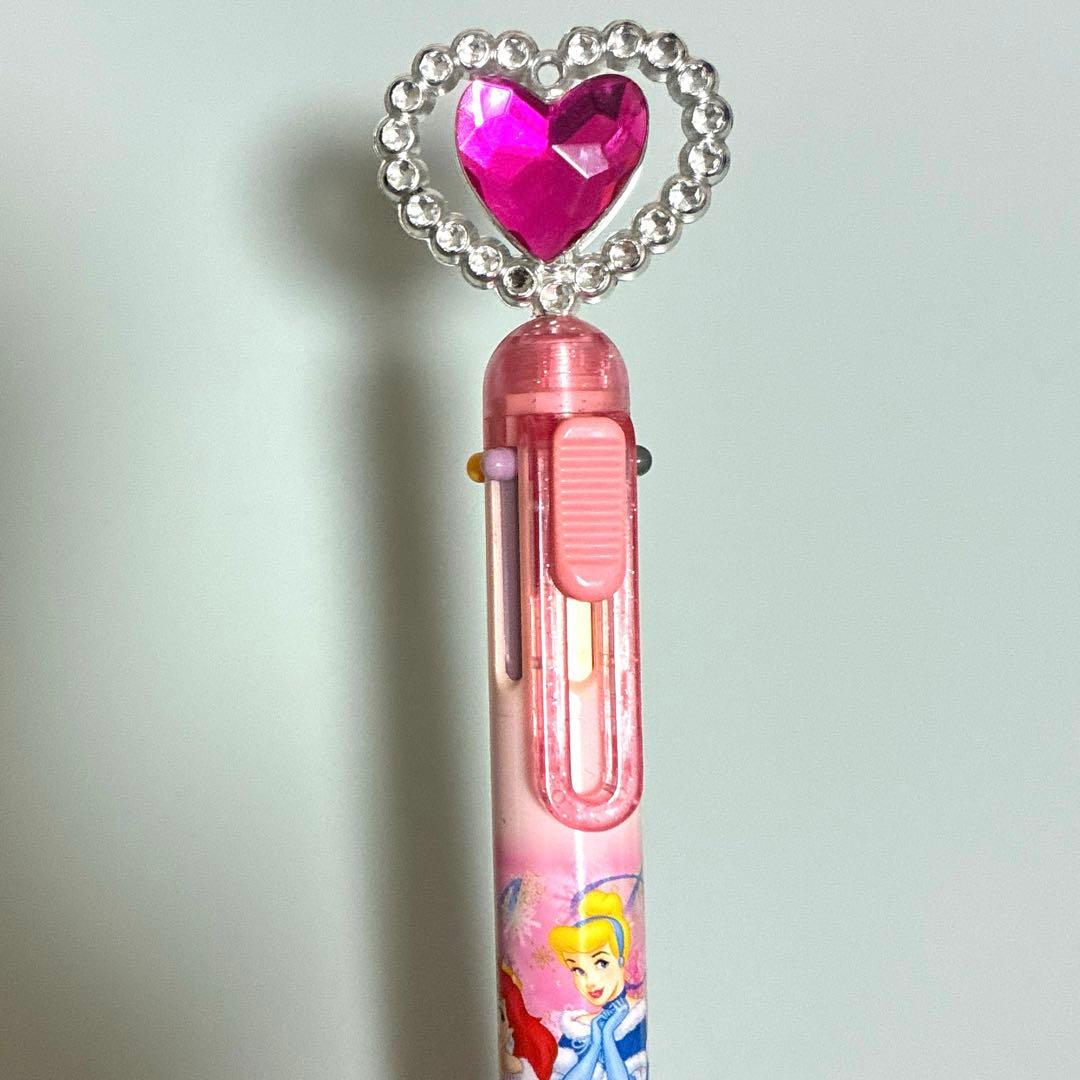 多色ペン　ボールペン　限定　シンデレラ　ベル　アリエル　白雪姫　アラジン