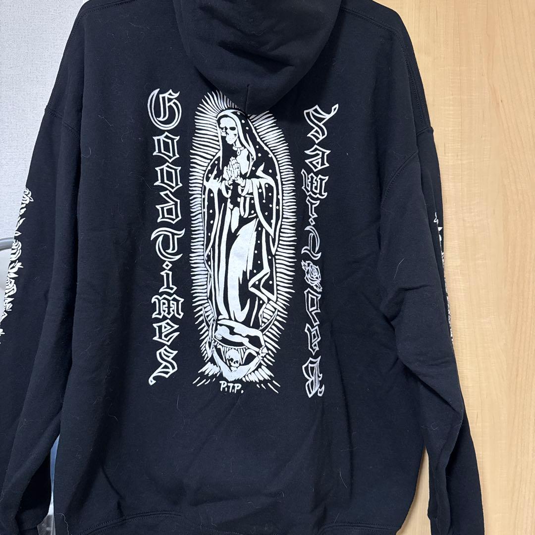 PTP PAYMONEYTOMYPAINフーディ黒XLサイズ