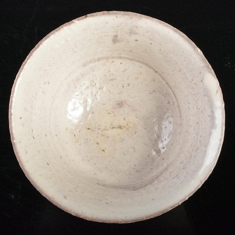 茶道具　萩焼　人間国宝　十代　三輪休雪作　茶碗　共箱　D　R6857