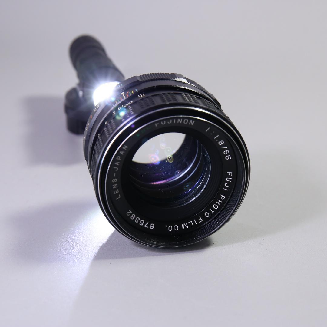 ☆完全動作☆ FUJICA ST801 EBC 55mm F1.8　＃388