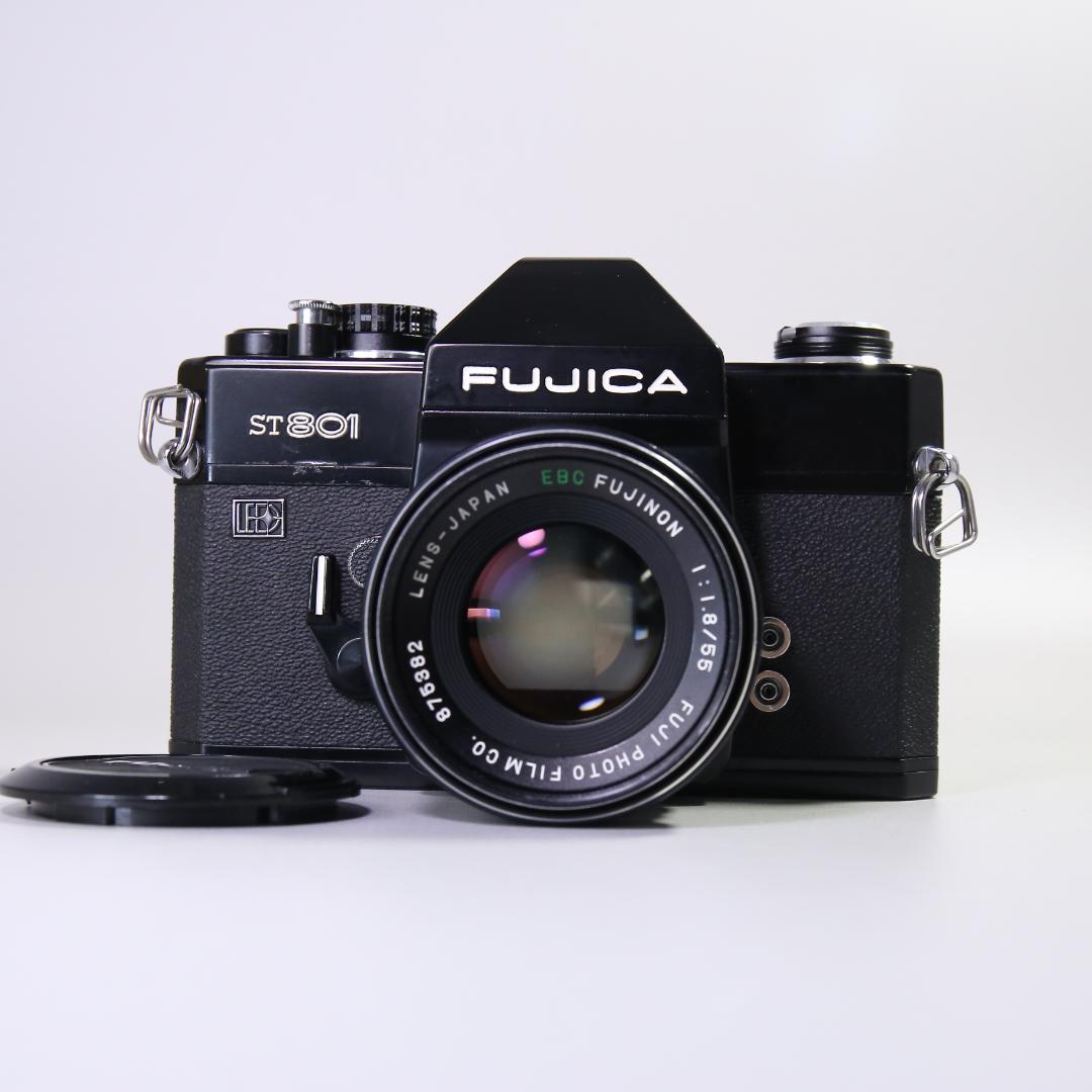 ☆完全動作☆ FUJICA ST801 EBC 55mm F1.8　＃388