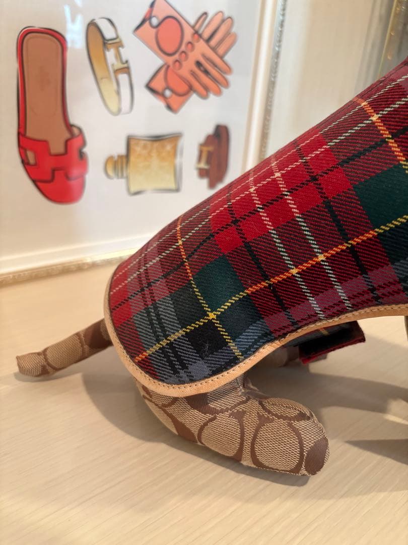 コーチ　犬ぬいぐるみ