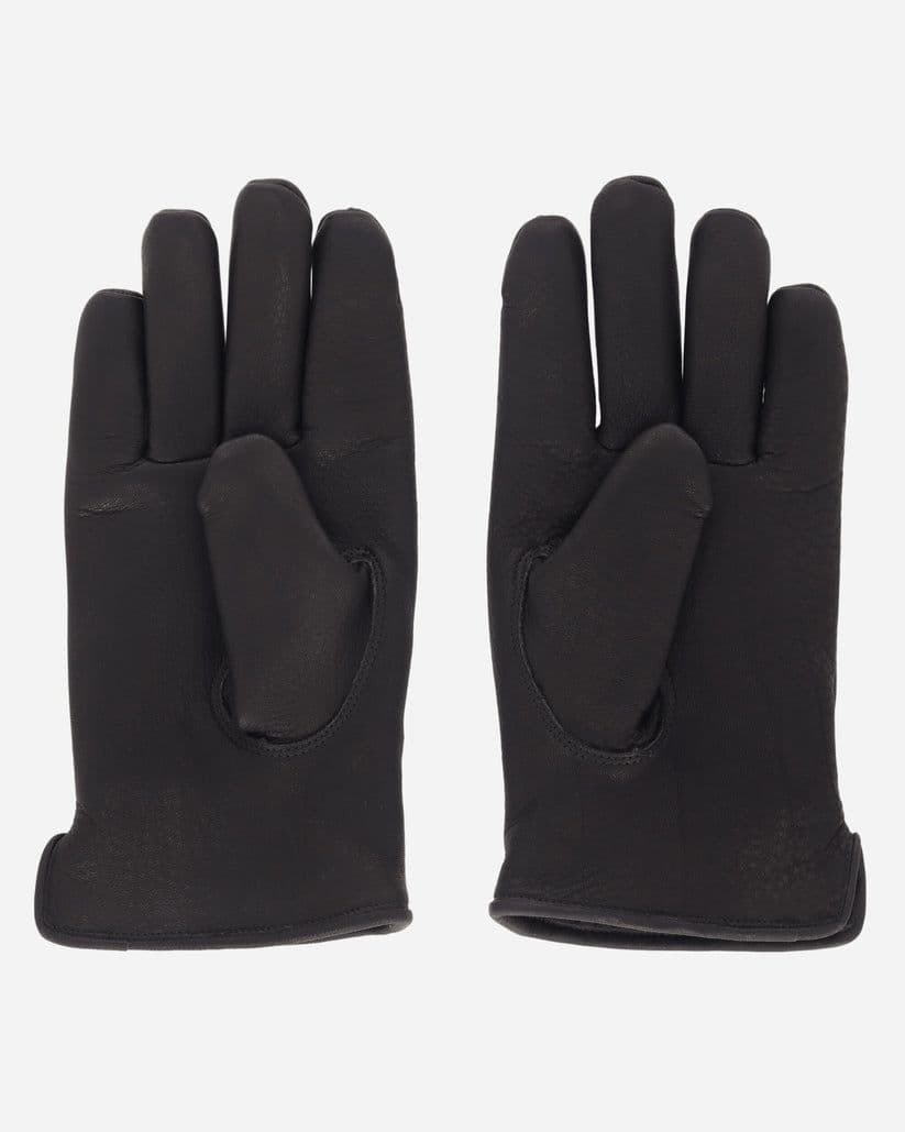 小物 NEIGHBORHOOD Leather Boa Gloves BLACK