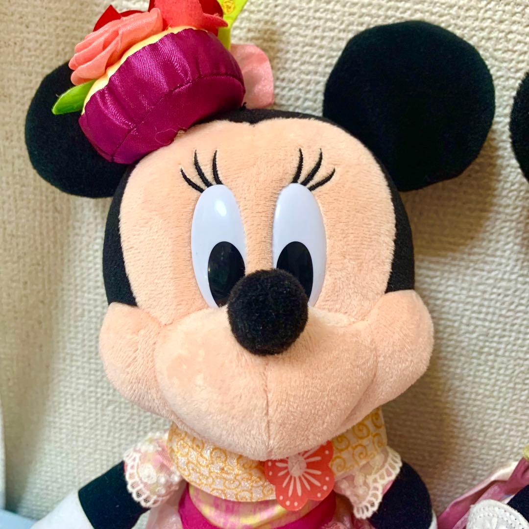 ミニーのスタイルスタジオ　ぬいぐるみ　春、夏ヒピホピ3体セット カチューシャ付き