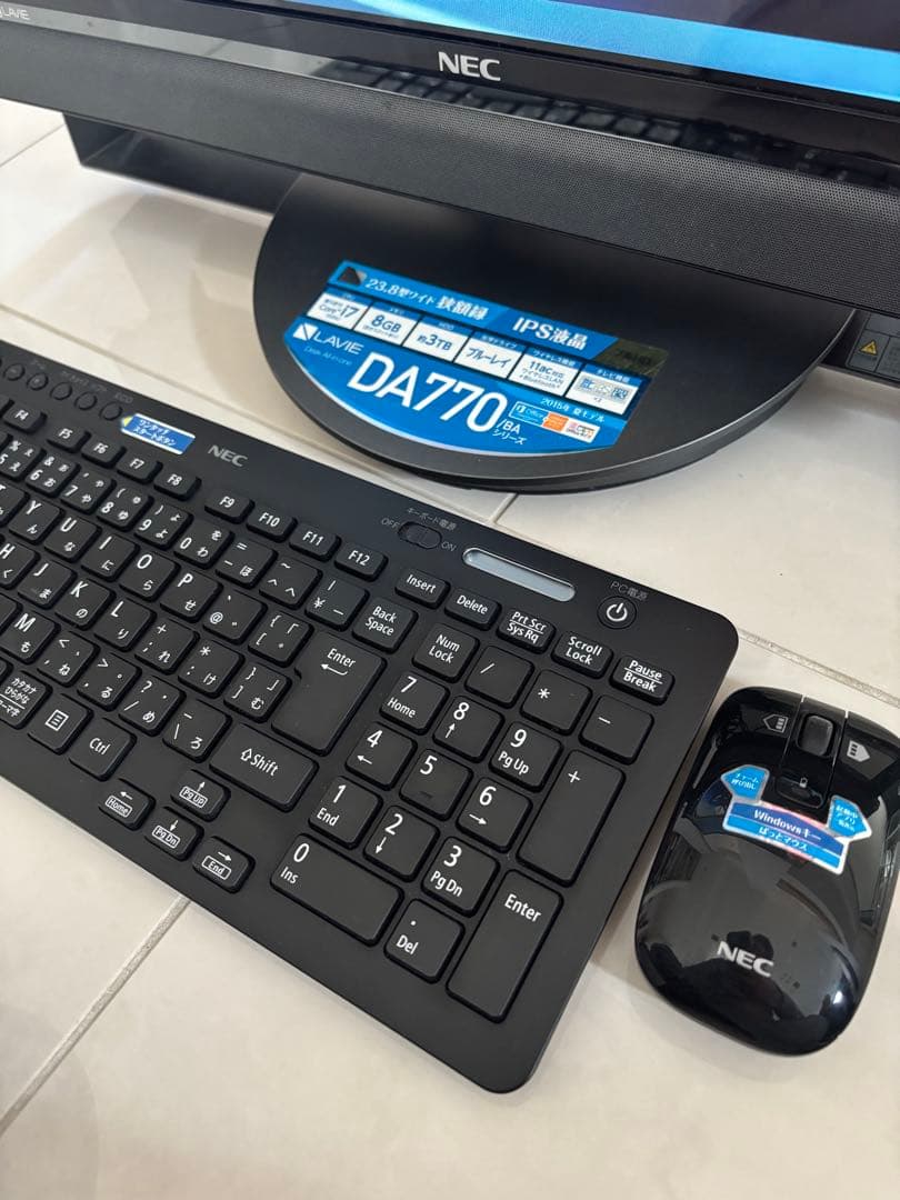 格安⭐︎NEC PC-DA770BAB LAVIE Desk All-in-one