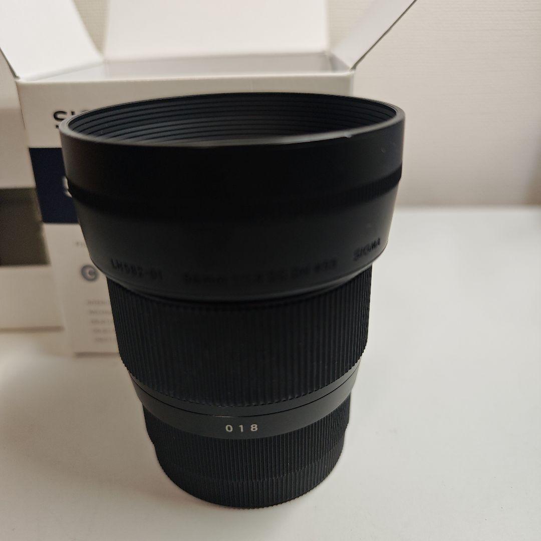 【美品】SIGMA 56mm F1.4 DC DN （ソニー）