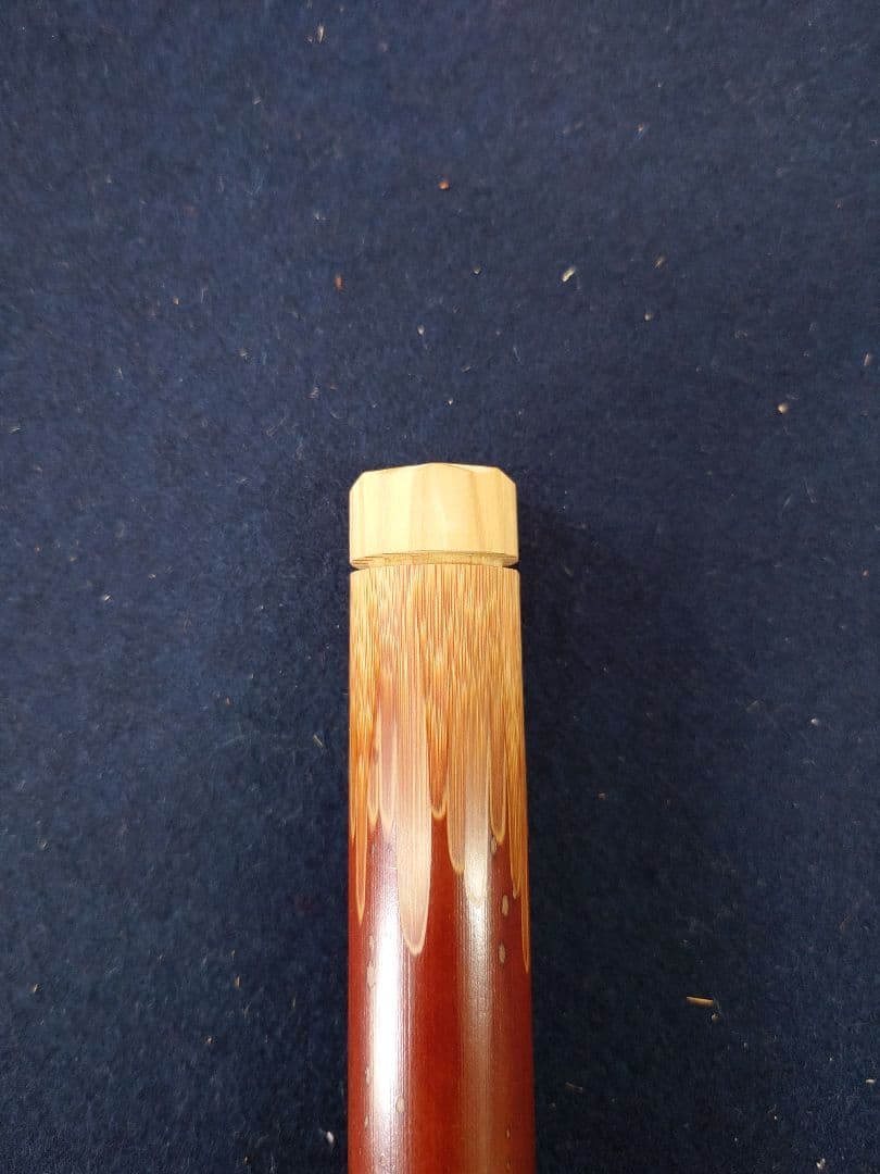 雪山共筒茶杓「紅葉」「せせらぎ」　共箱