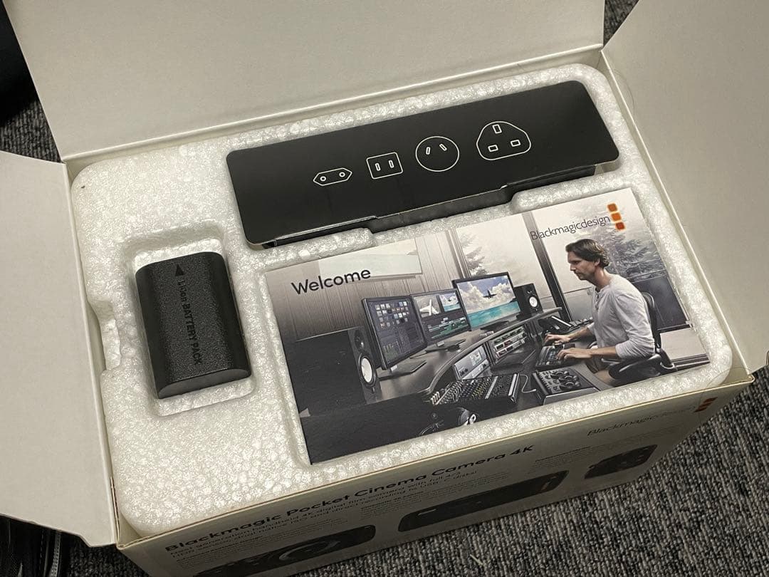 BMPCC4Kとリグなどのアクセサリー類