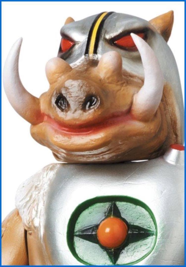 ★メディコムトイ　東映レトロソフビ　ジシャクイノシシ　未開封・新品！残1★