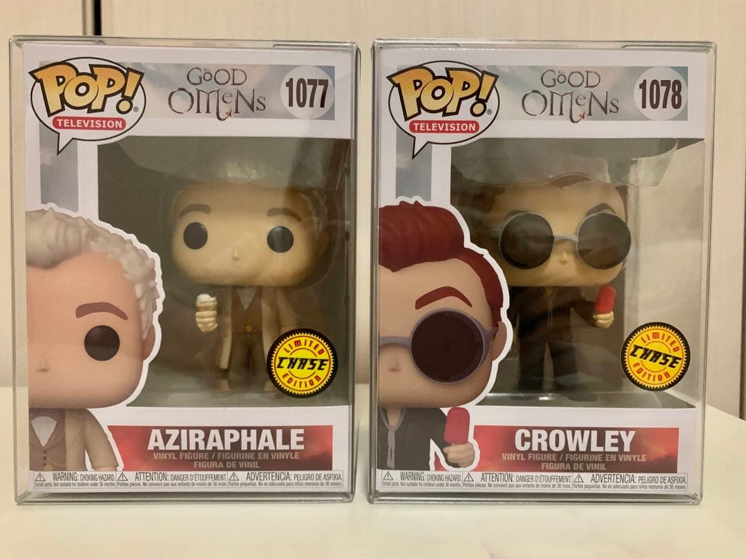 FUNKO POP 　グッドオーメンズ　2体セット　Chase版