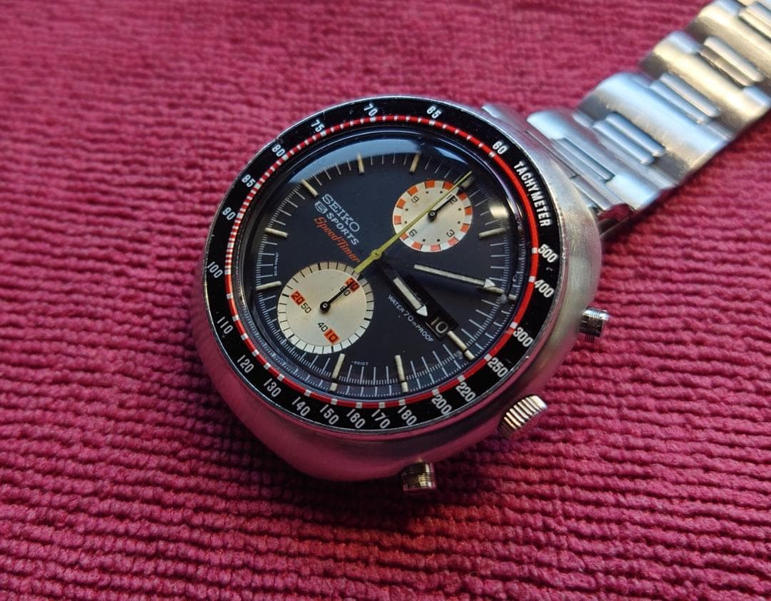 セイコー　セイコー５スポーツ　スピードタイマー　6138-0011