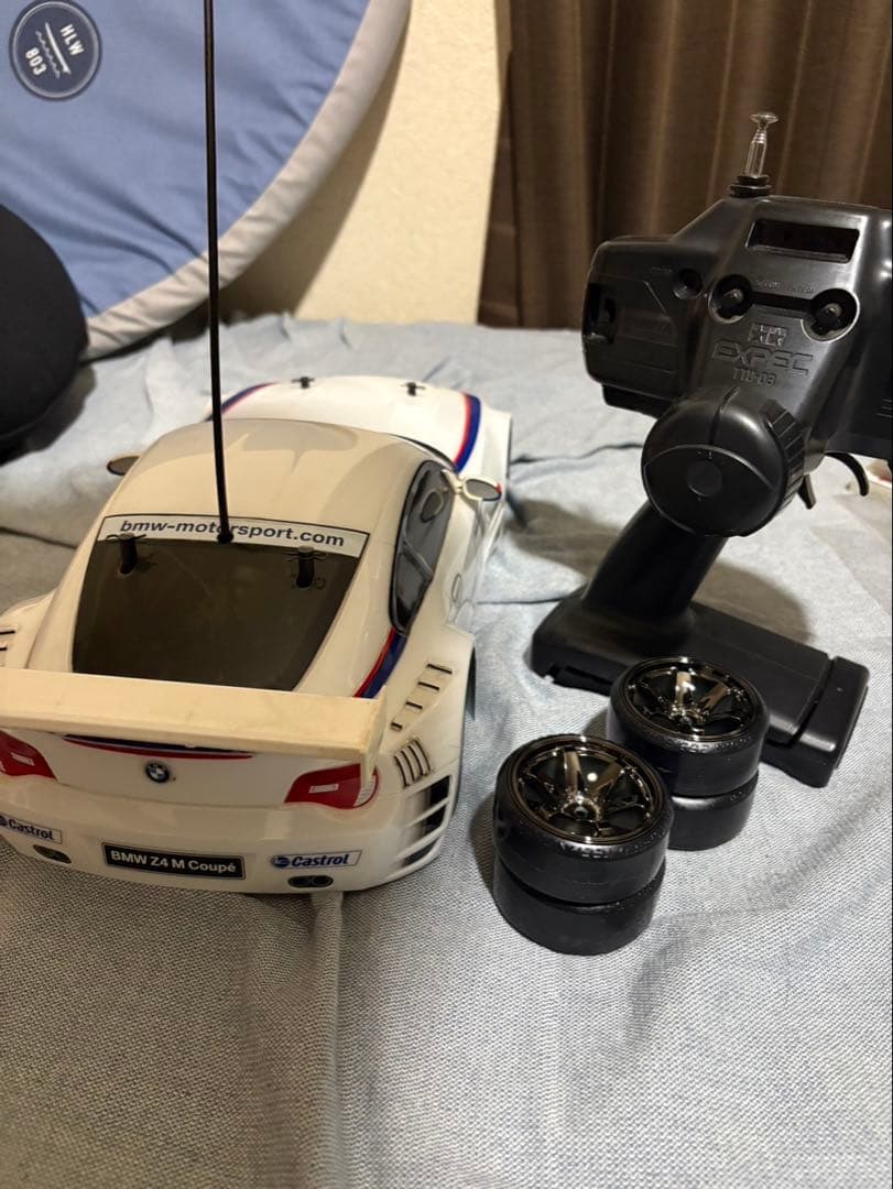 タミヤ ドリフト ラジコンセット　TT01 電飾 BMW ボディ