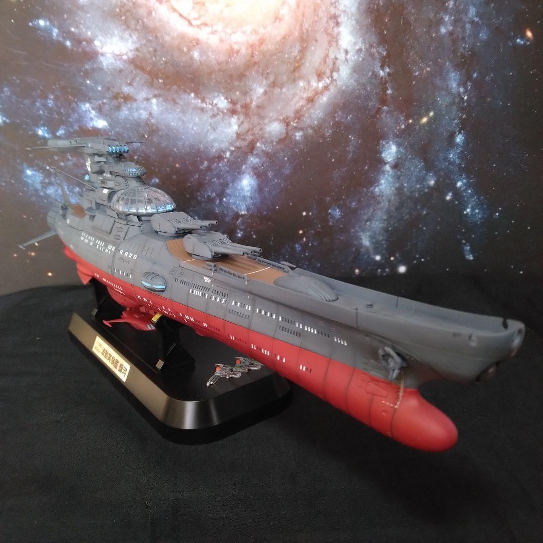 1/1000波動実験艦 銀河［3199］艦橋LED全塗装完成品