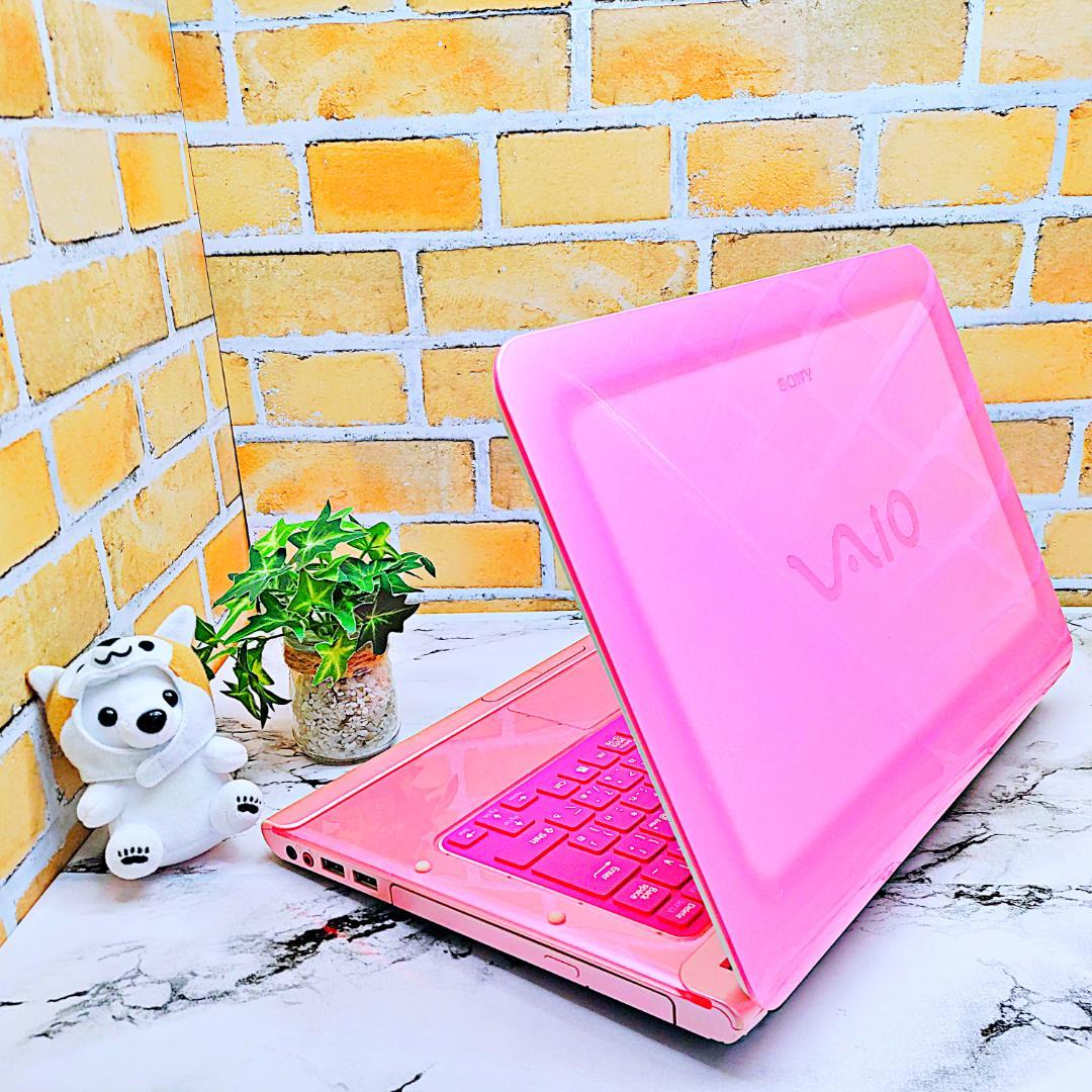 レアなスケルトンピンクノートパソコン❣️Core-i5☘️爆速SSD✨メモリ8G