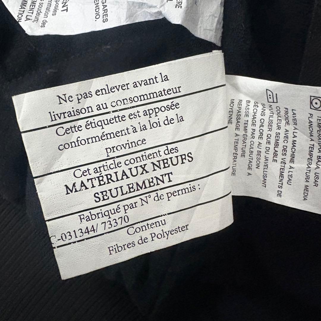 ラリル Wallsアクティブジャケットダックパーカーy2k刺繍ブラック