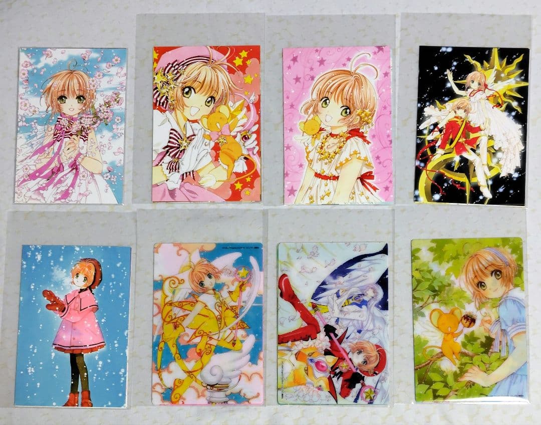 カードキャプターさくら展 ポストカード クリアイラストカード 37枚 美品