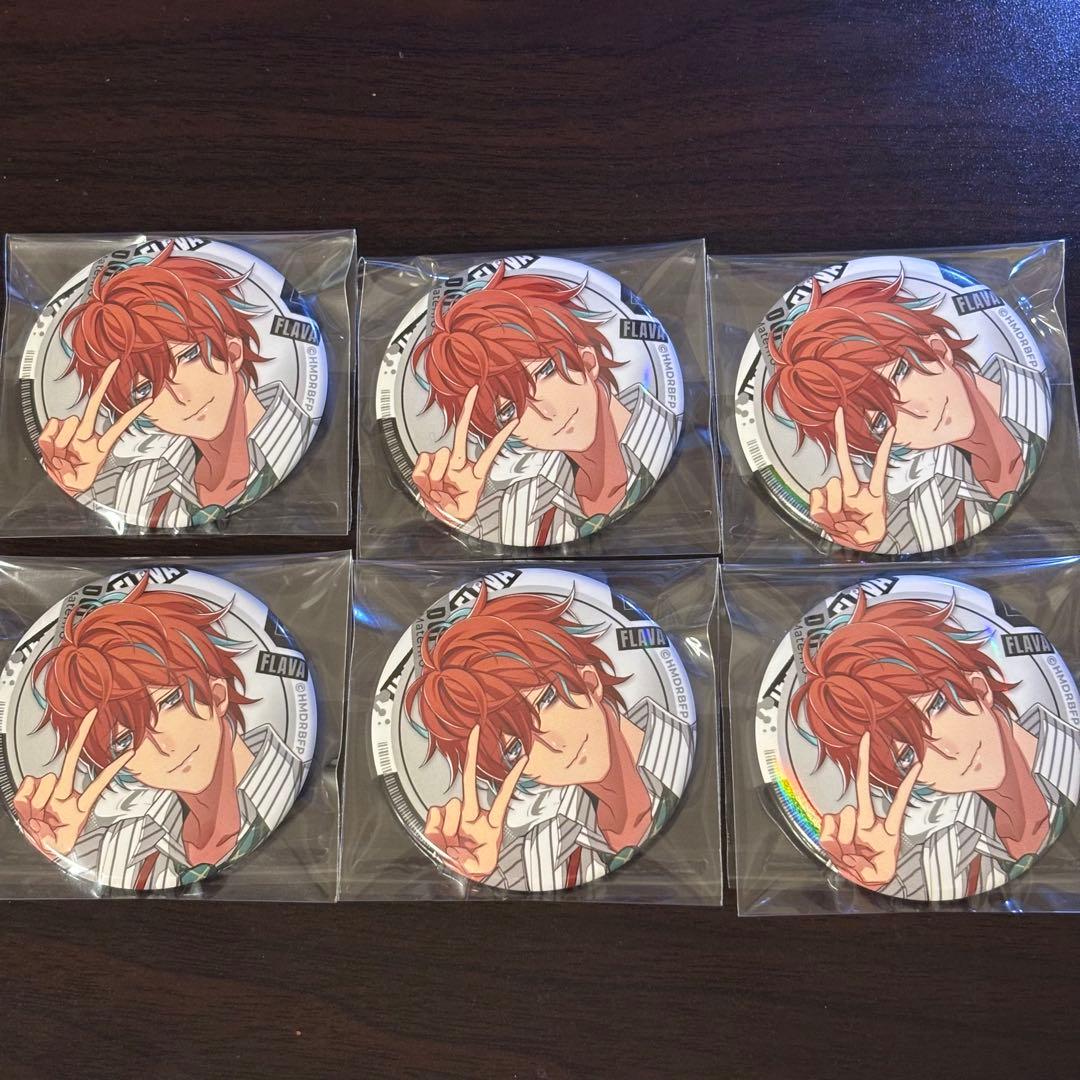 ヒプノシスマイク ヒプマイ flava 缶バッジ 観音坂独歩