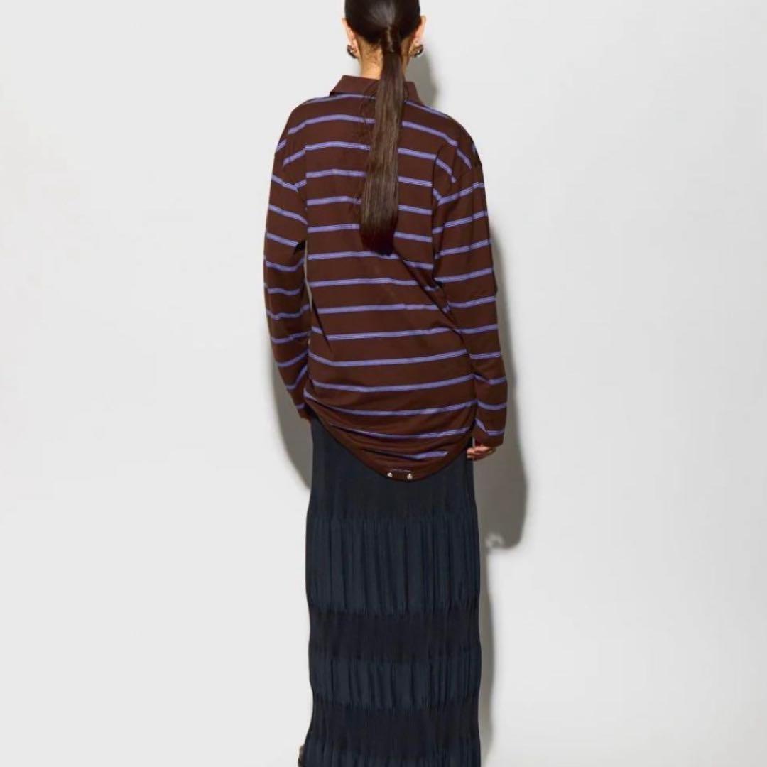 トップス tanc tokyo STRIPE POLO ROMPERS