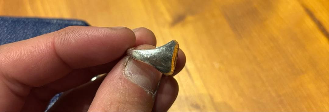 リング　エリザベス女王　1970年　10k　k10 925　11号