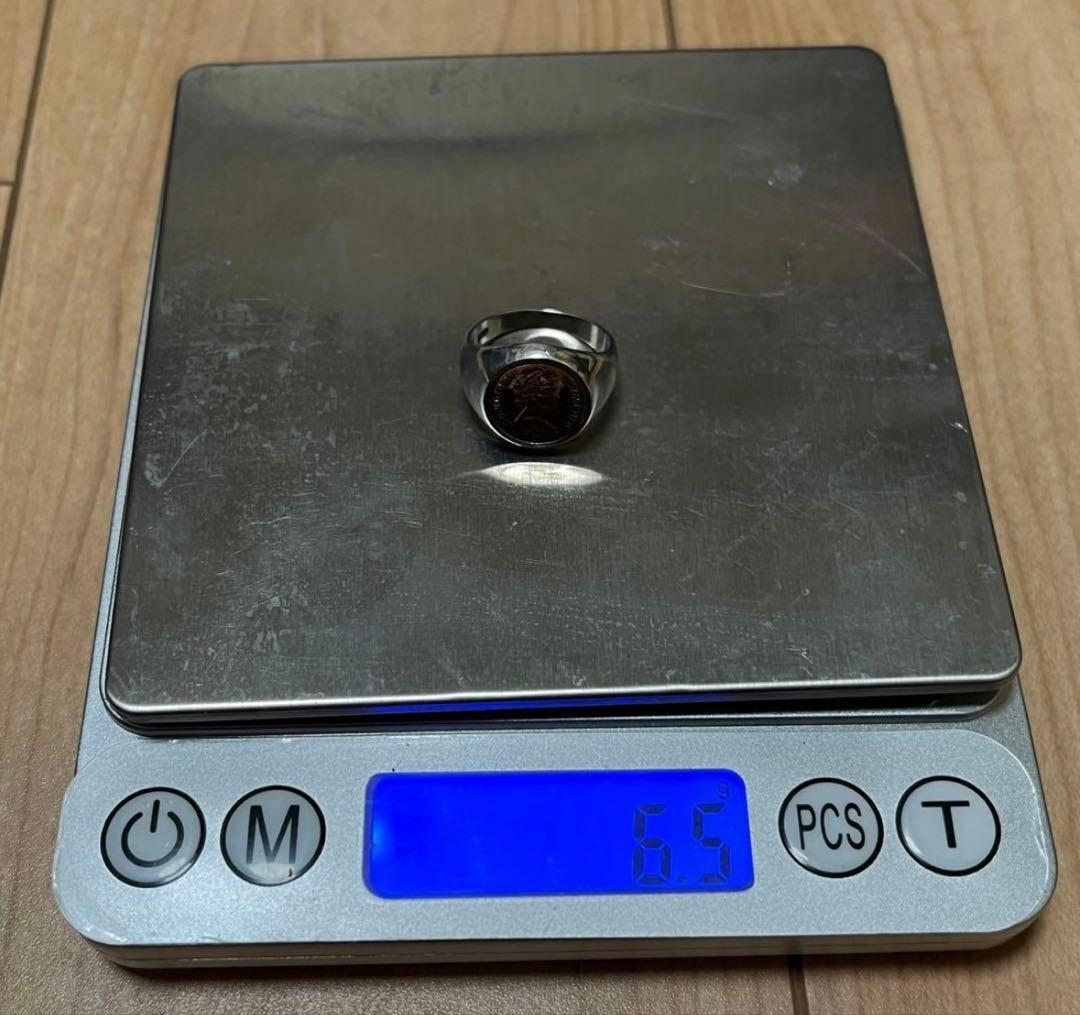 リング　エリザベス女王　1970年　10k　k10 925　11号