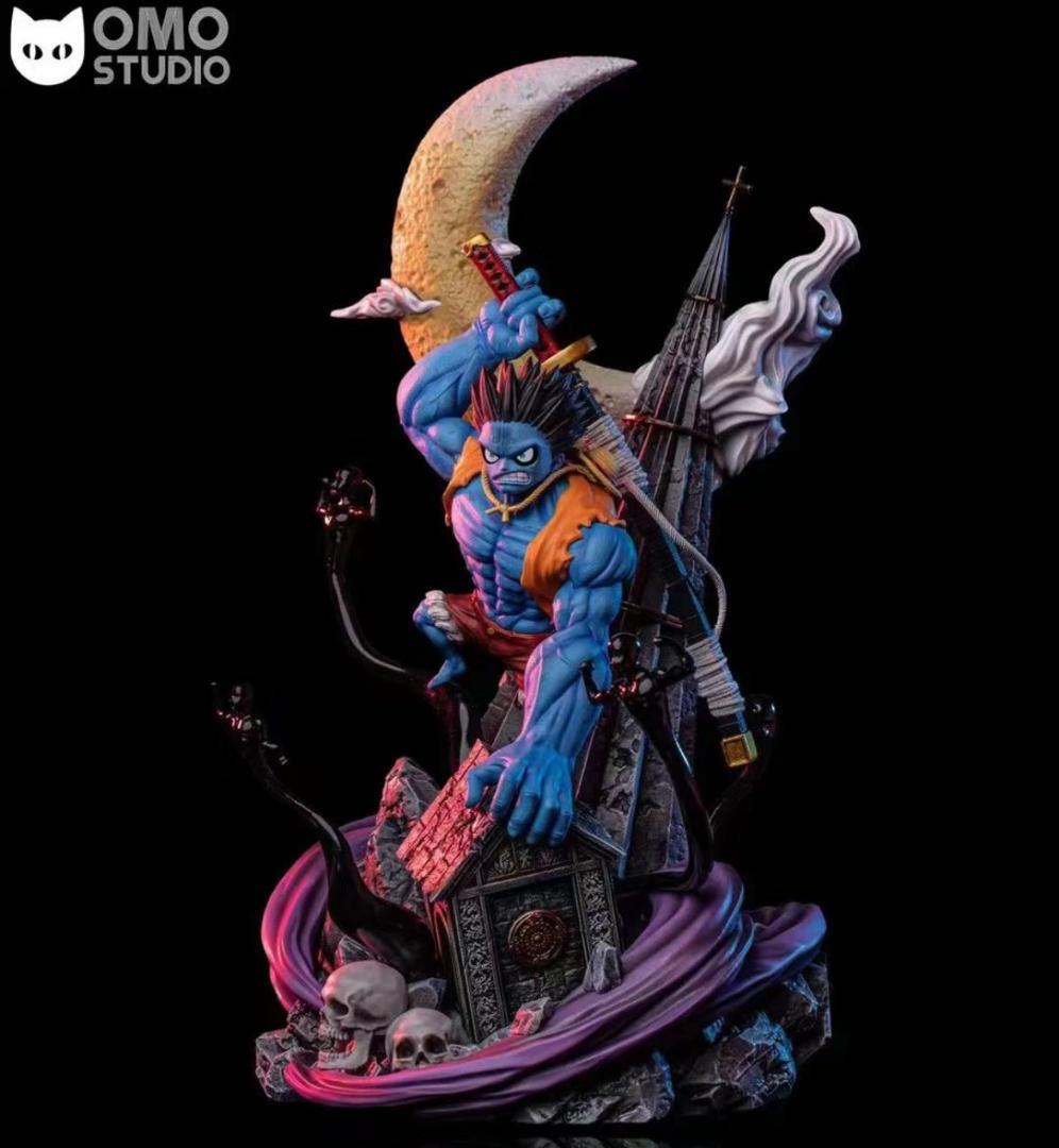 ワンピース OMO 悪夢 ルフィ ガレージキット ガレキ スタチュー フィギュア