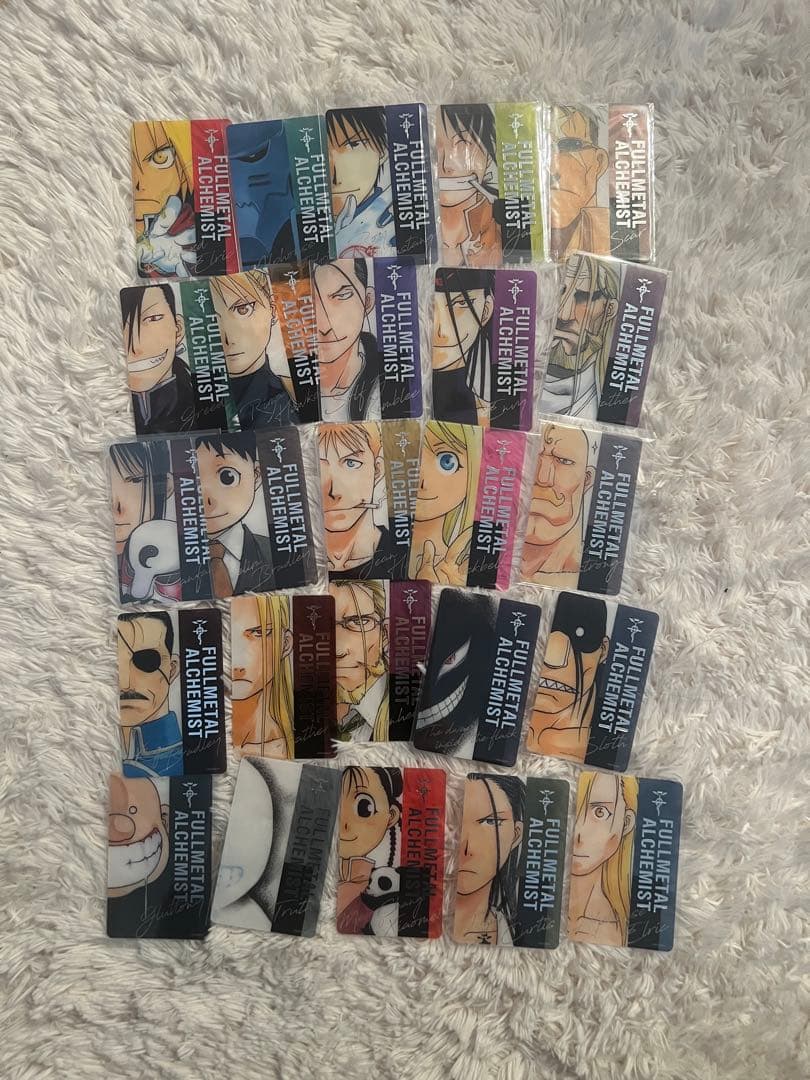 鋼の錬金術師　カフェ クリアカード セミコンプ