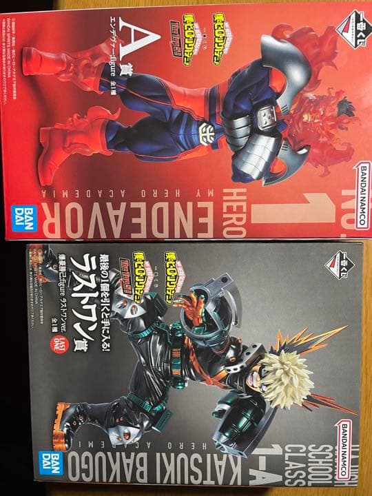 僕のヒーローアカデミア 一番くじ ラストワン賞 爆豪勝己 A賞エンデヴァー