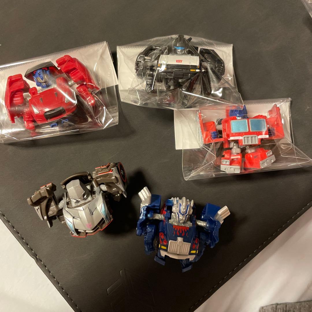 Qトランスフォーマー　コンボイ　メガトロン　オプティマスプライム