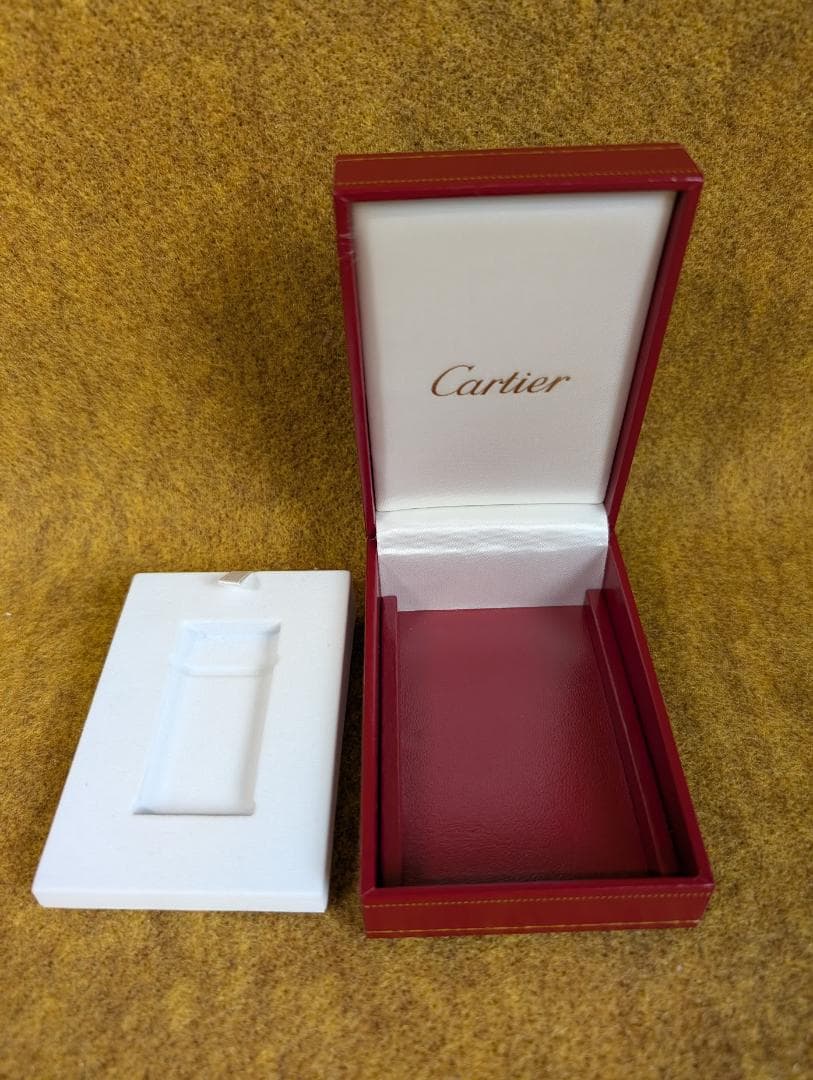 まとめ売り　Cartier　カルティエ　ライター　ケース　ボックス　空き箱　赤