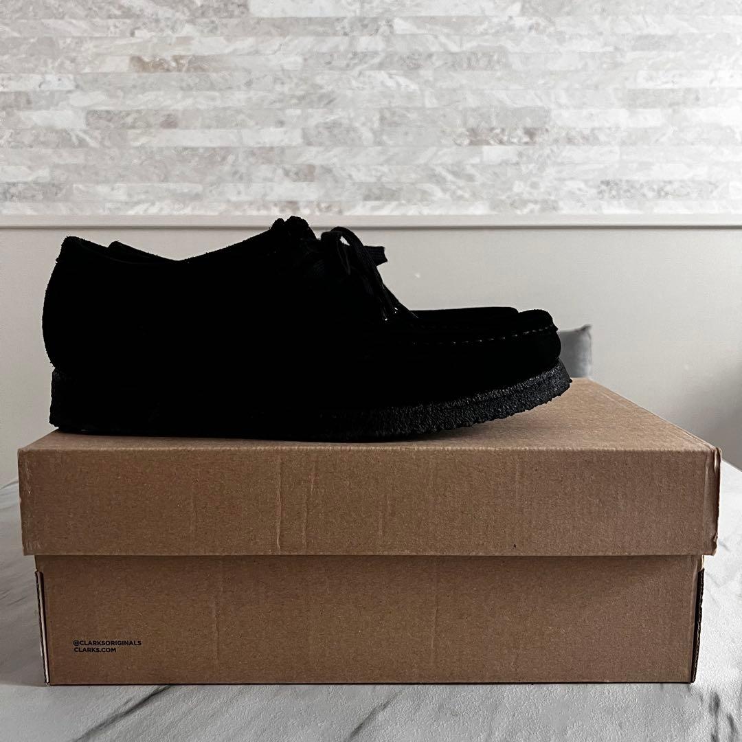 クラークス ワラビー　BLACK