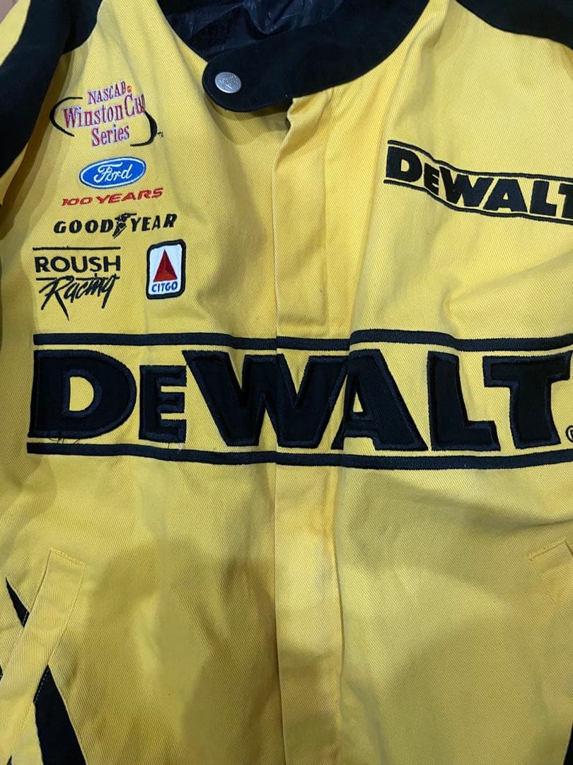 Matt Kenseth Dewalt サイン入りレーシングジャケット　L