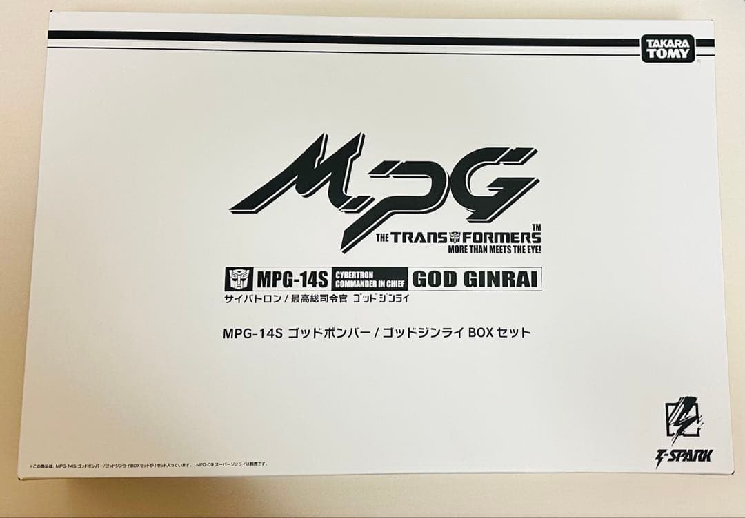 トランスフォーマー MPG-14S ゴットボンバー / ゴッドジンライBOX