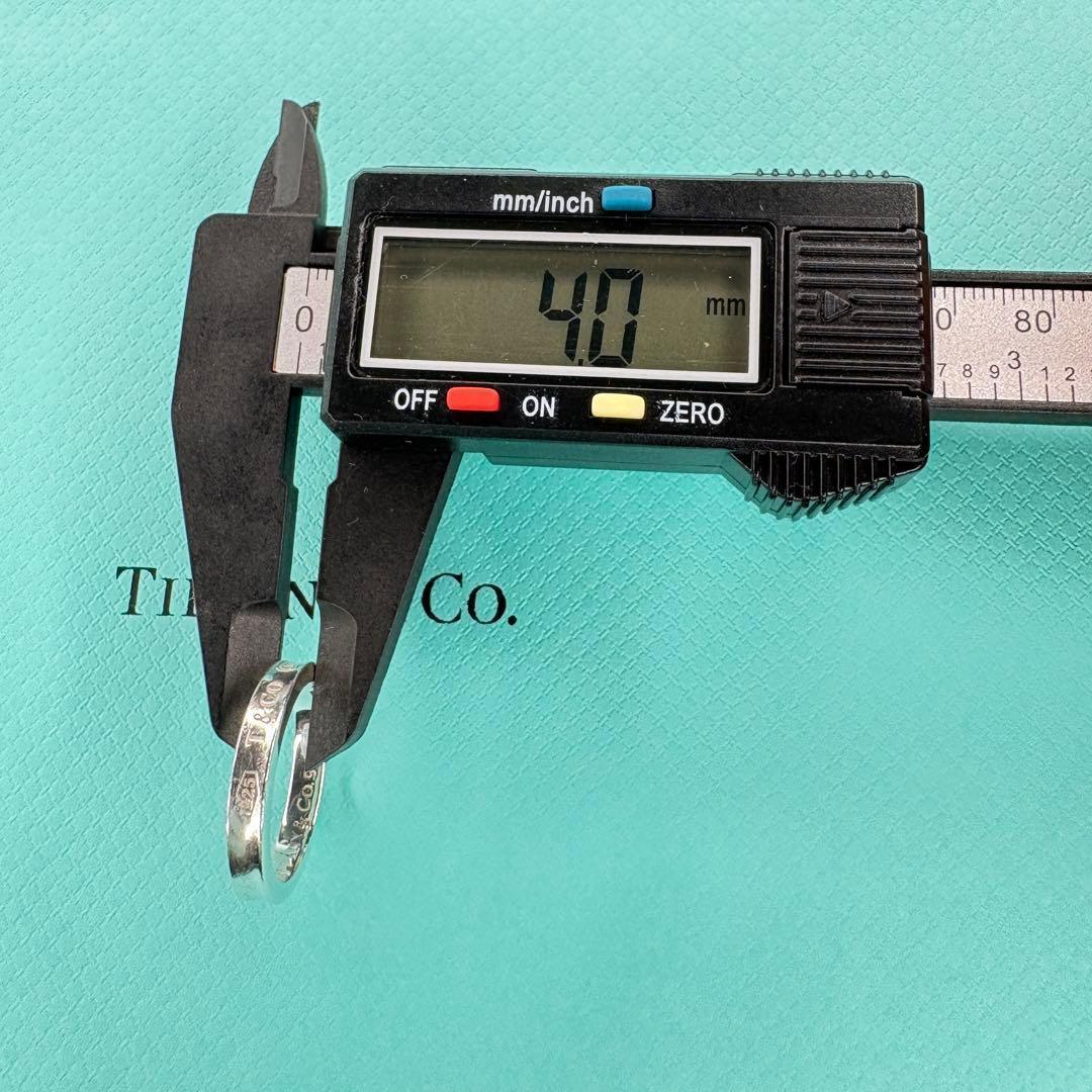 【美品】約19号 ティファニー Tiffany ナロー 1837リングSV925